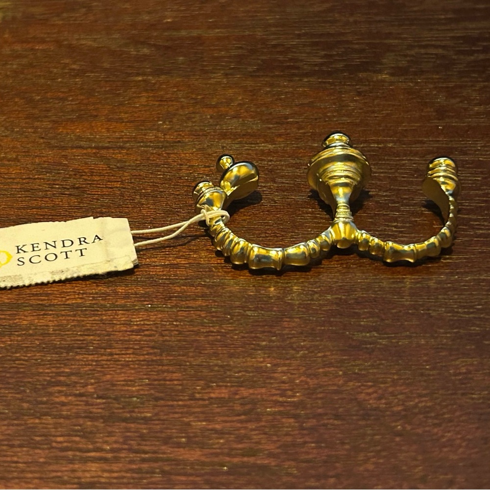 Kendra Scott • Beckett Double Ring • Gold Tone Size S/M
